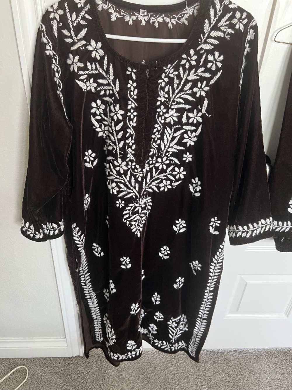 Velvet cord set